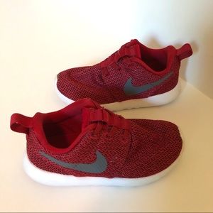 Nike red shoes